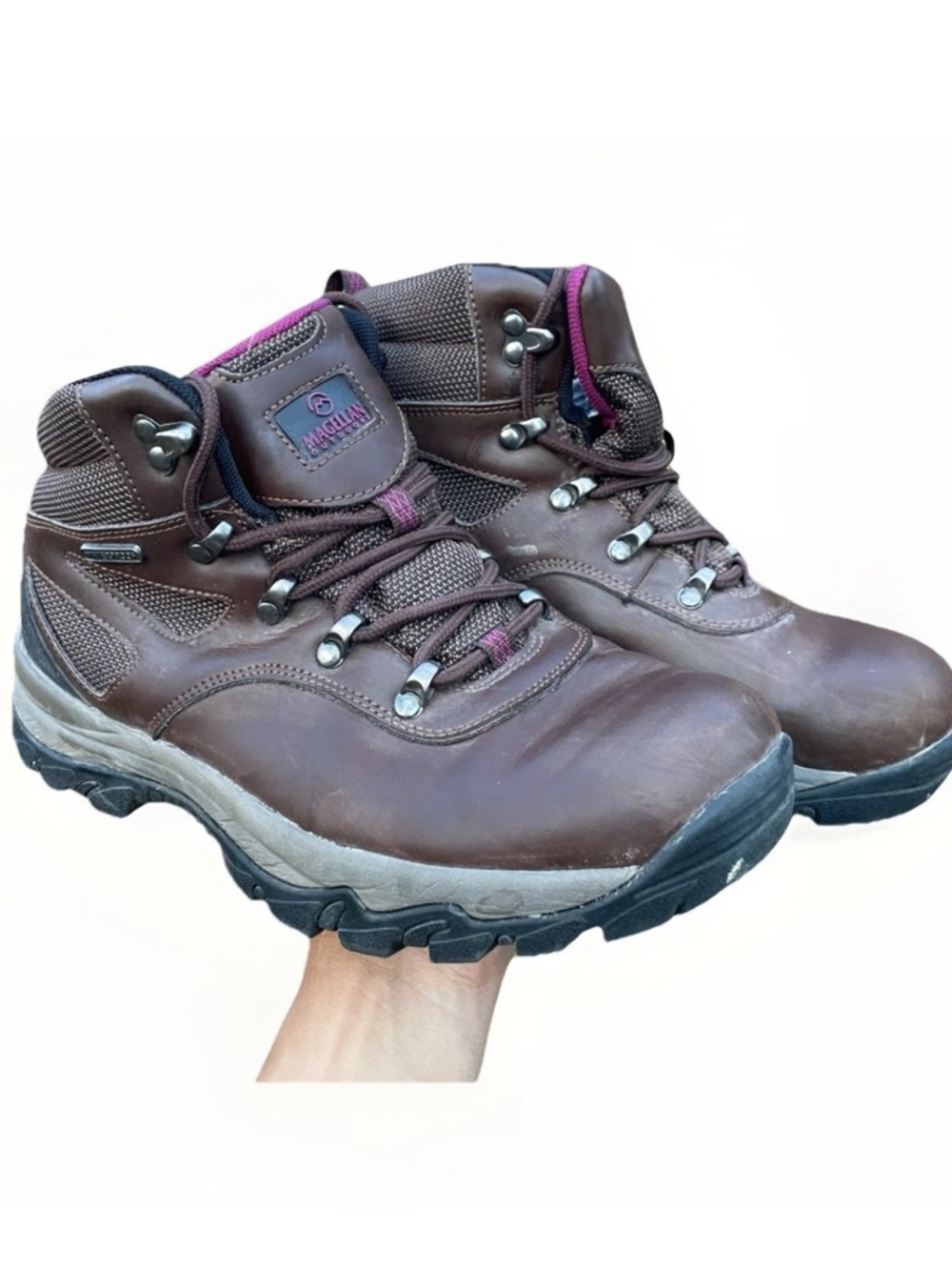 Magellan Harper II Waterproof Outdoor Hiker Hiking Mid Calf Lace Up Boots 9B